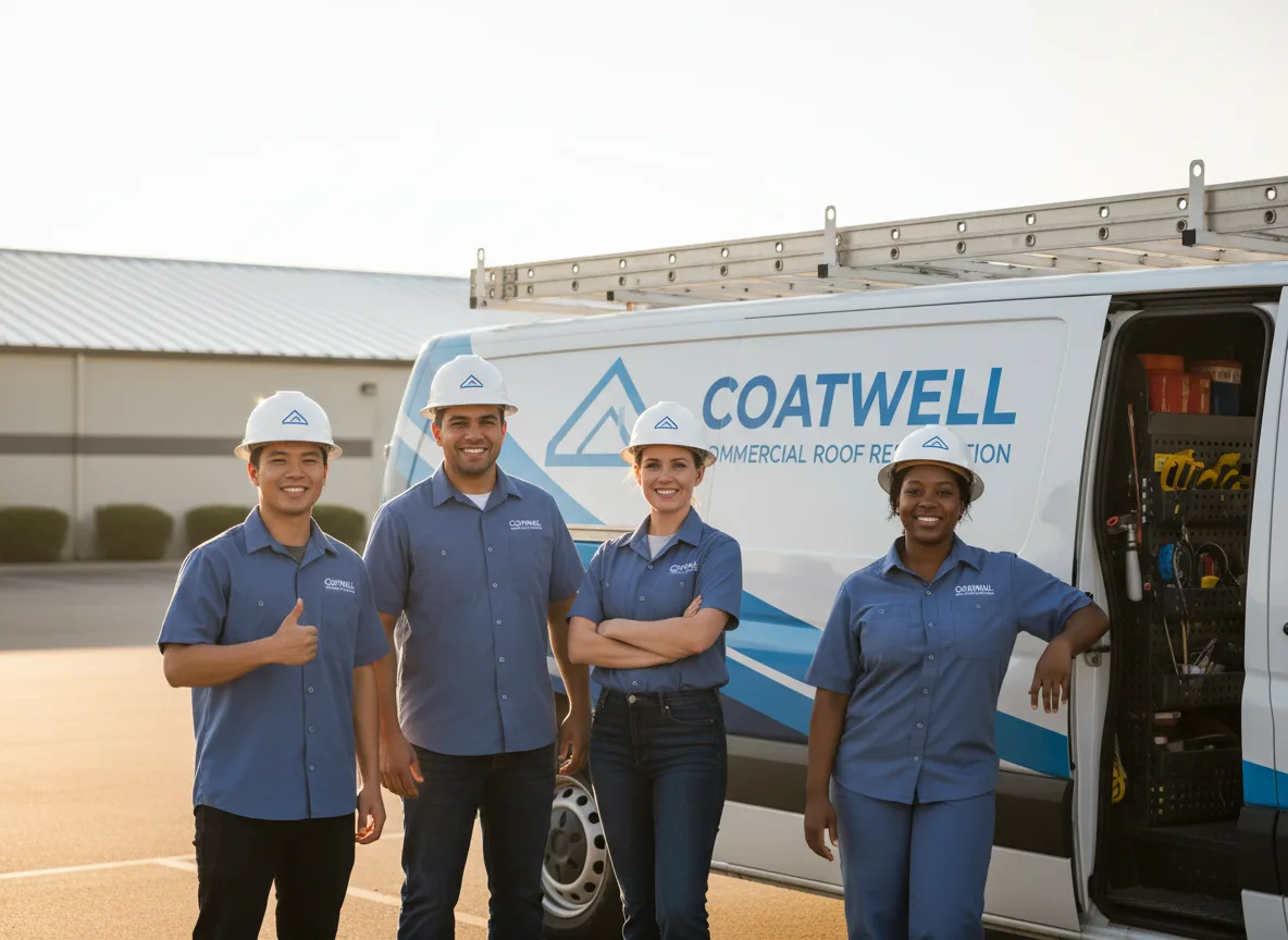 Commercial roof coating company in Vest, KY